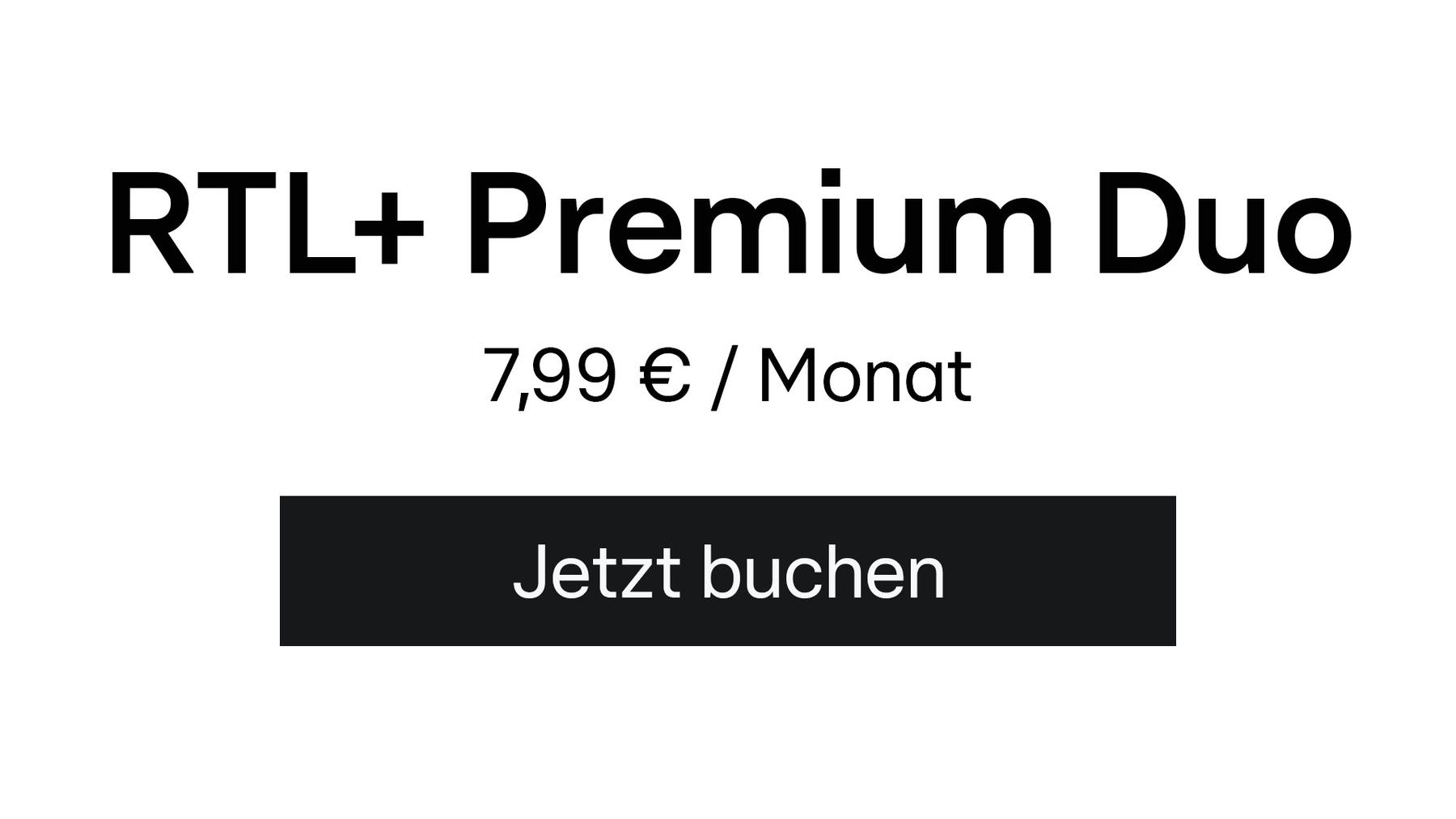 RTL+ Premium Duo Paket buchen