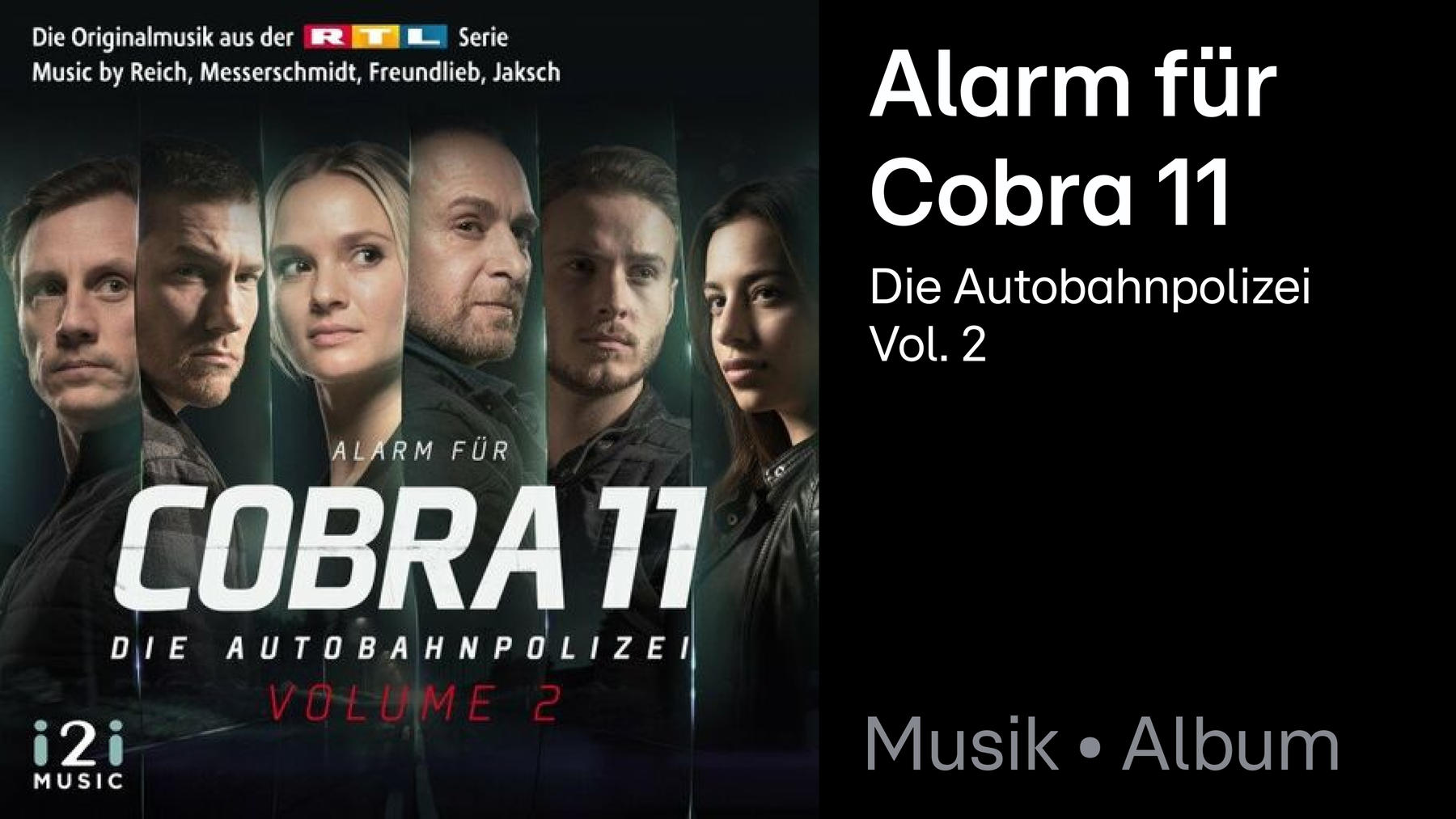 Album: Alarm für Cobra 11 (Die Autobahnpolizei, Vol. 2)
