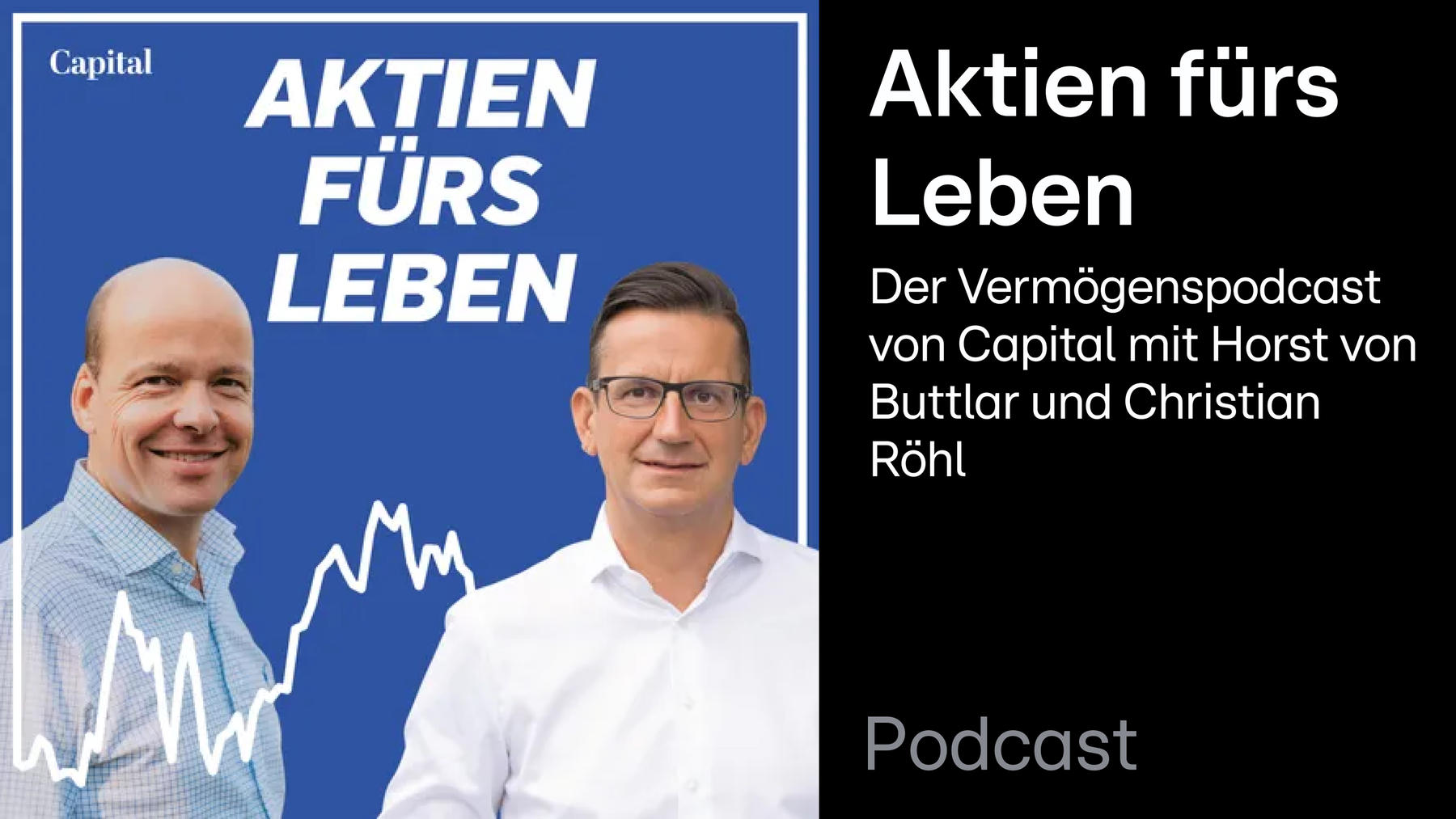 Podcast: Aktien fürs Leben – Der Vermögenspodcast von Capital mit Horst von Buttlar und Christian Röhl