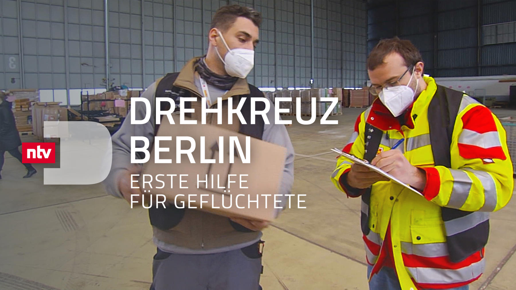 Drehkreuz Berlin - Erste Hilfe für Geflüchtete
