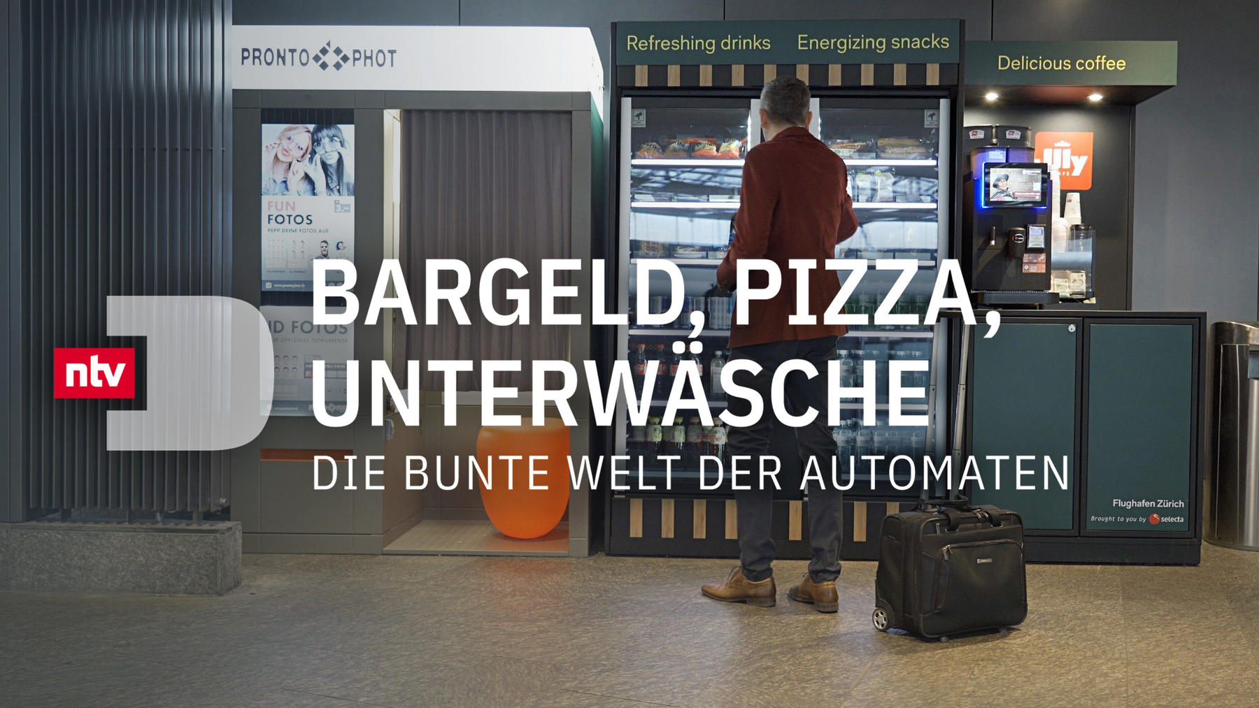 Bargeld, Pizza, Unterwäsche - Die bunte Welt der Automaten