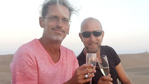 Heute u.a. mit: Frank und Marcus Basler, Gran Canaria