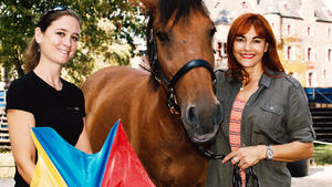 Thema heute u.a.: Gelassenheitstraining für Pferde