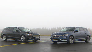 Thema u.a.: Vergleichstest: Renault Talisman / Ford Mondeo