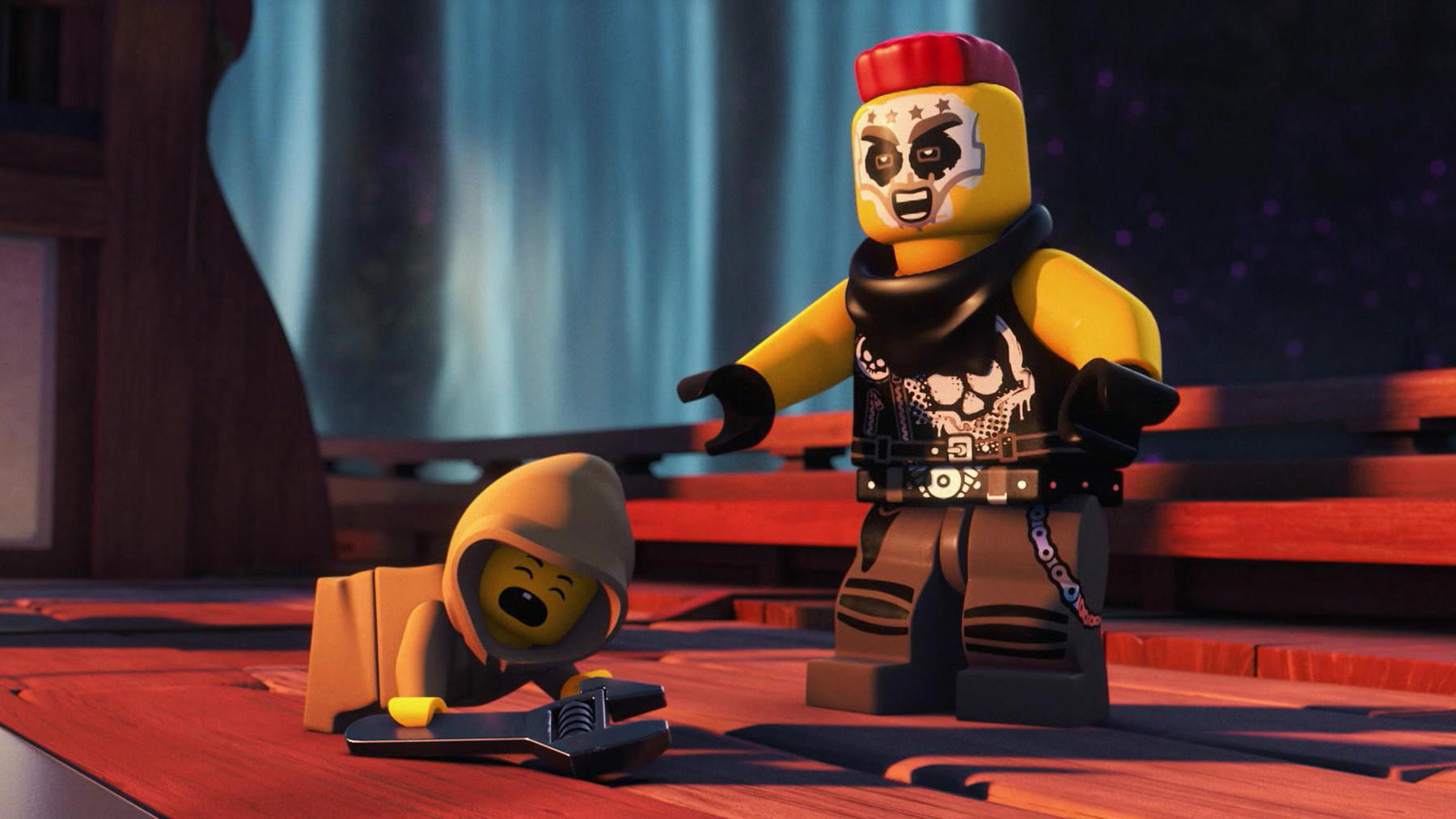 Lego Ninjago Garmadon´s Motorrad-Gang Jay unmasked Neu 