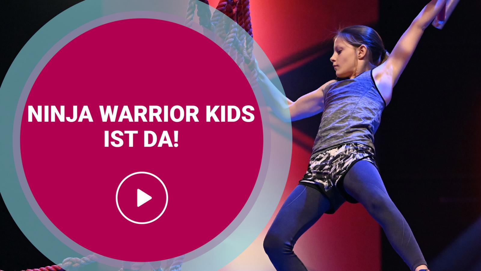 Ninja Warrior Germany Kids auf TVNOW DAS IST TVNOW FÜR KIDS TVNOW