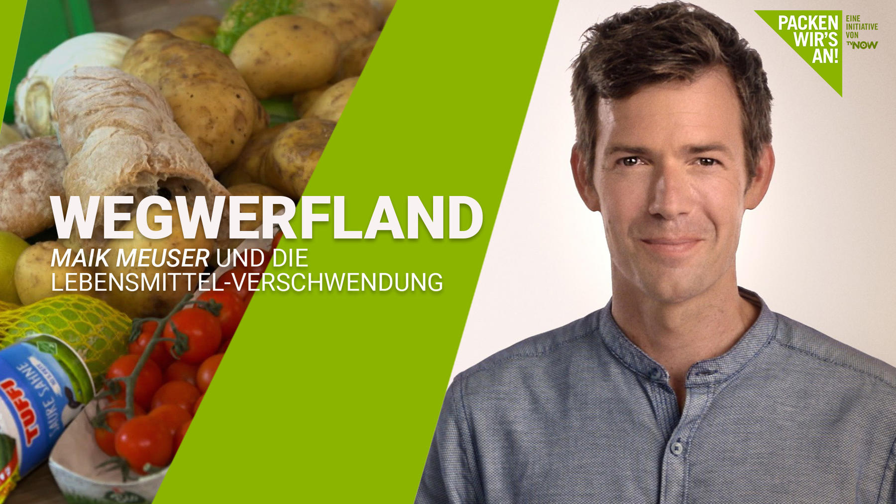 Wegwerfland - Maik Meuser und die Lebensmittel-Verschwendung im Online Stream | RTL+