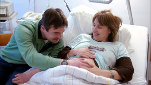 Yvonne und ihr Freund Matthias erwarten ihr erstes Kind