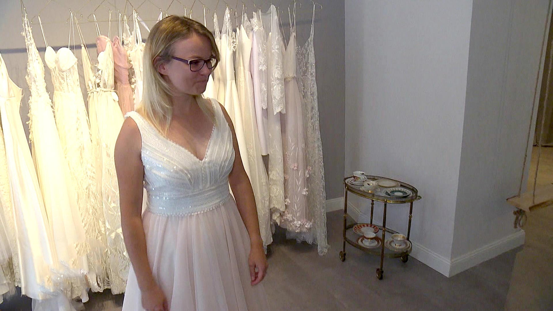 Blind Date mit einem Brautkleid